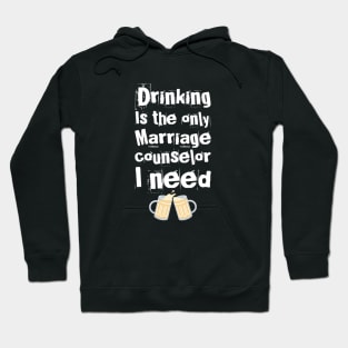 Marriage therapy funny Hoodie